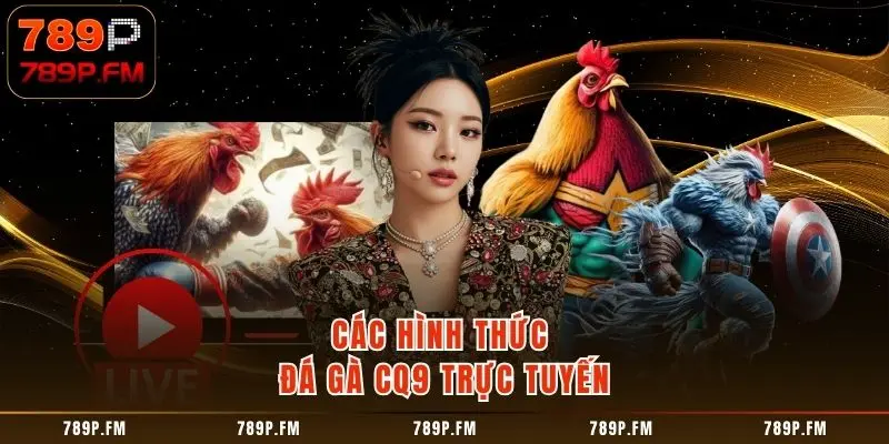Những hình thức đá gà phát sóng tại sảnh CQ9  789P